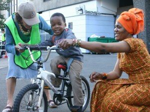 Training, STA bikes, Hackney